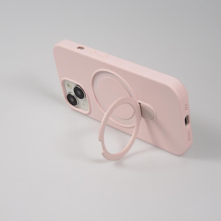 Actual product image PhoneLook Silicone matt MagSafe cover with retaining ring (Apple iPhone 14 Pro Max)