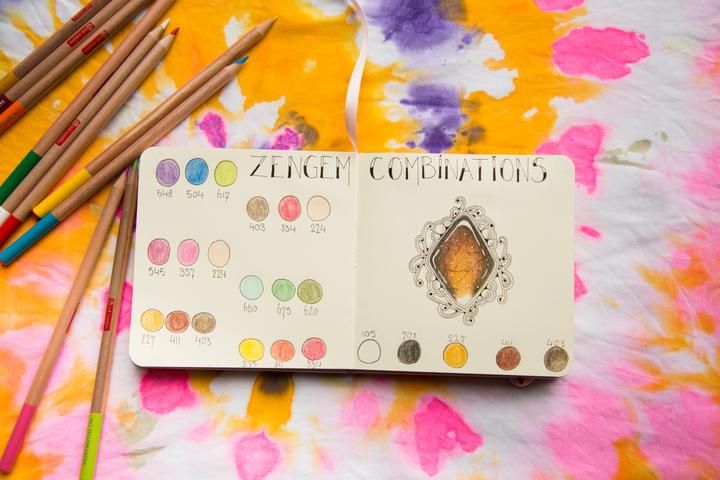 Produktbild Talens Malbuch 12 x 12 cm Pastellrosa (12 x 12 cm, Blanko)