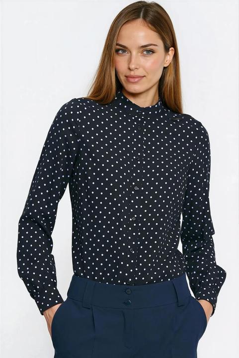 Produktbild Nife Damenbluse mit Polka-Dots (34)
