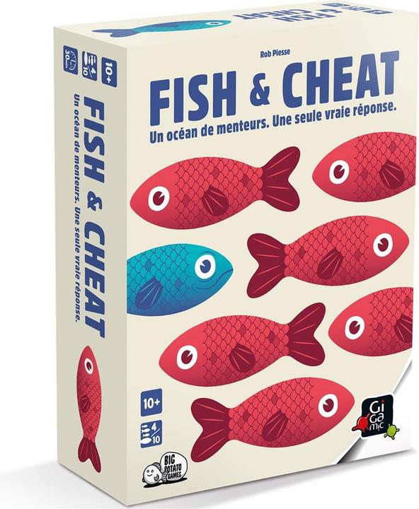 Gigamic Fish Cheat f (Französisch, 4 - 10 Spieler)