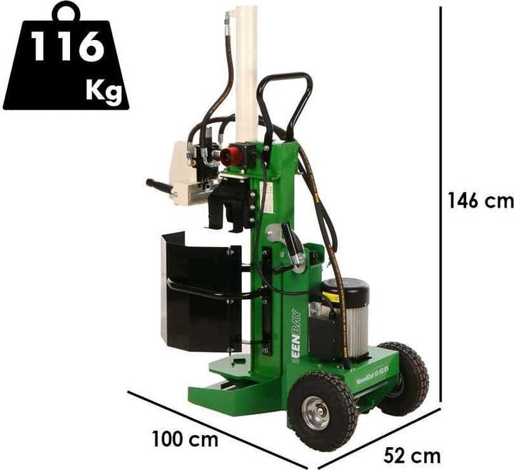Actual product image GreenBay Elektro Holzspalter15 t