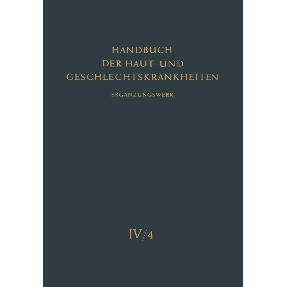 Thumbnail - Die Pilzkrankheiten der Haut durch Hefen, Schimmel, Aktinomyceten und Verwandte Erreger, Fachbücher von Hans Götz, Alfre...