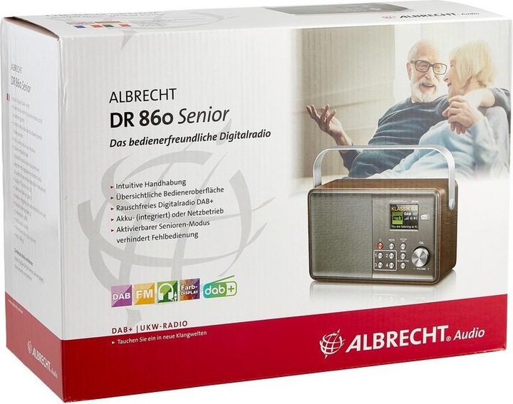 Produktbild Albrecht DR 860 Senior (DAB+, FM)