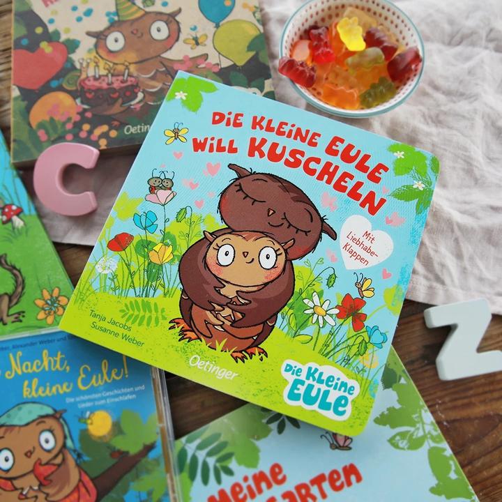 Actual product image Die kleine Eule will kuscheln (German, Susanne weber, Tanja Jacobs, 2023)