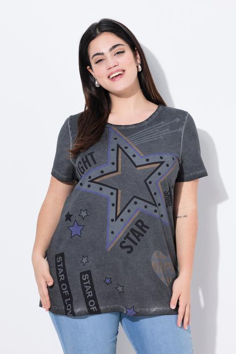 Produktbild Angel of Style T-Shirt, Regular Fit, Stern-Druck (50)