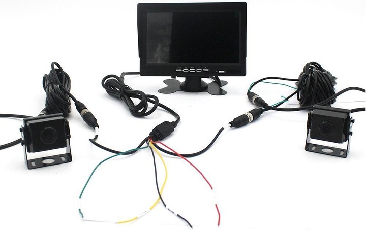 Immagine prodotto Nvox Monitor LCD per auto AHD da 7 pollici con funzione di registrazione 12v 24v