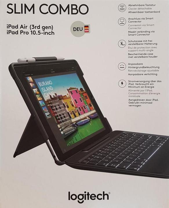Produktbild Logitech Slim Combo (DE, iPad Pro 10.5 2017 (1. Gen))