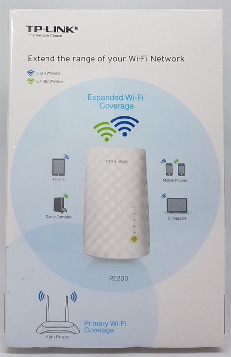 Immagine prodotto TP-Link Re200 (433 Mbit/s, 300 Mbit/s)