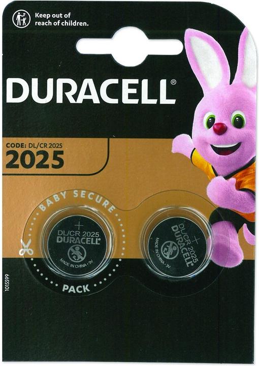 Produktbild Duracell Lithium CR2025 (2 Stk., CR2025, 165 mAh)