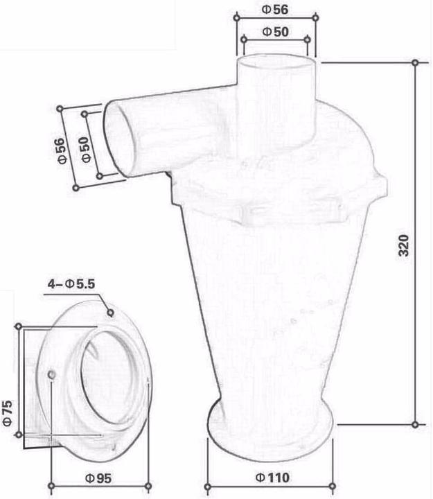 Produktbild Sinbide Zyklonabscheider