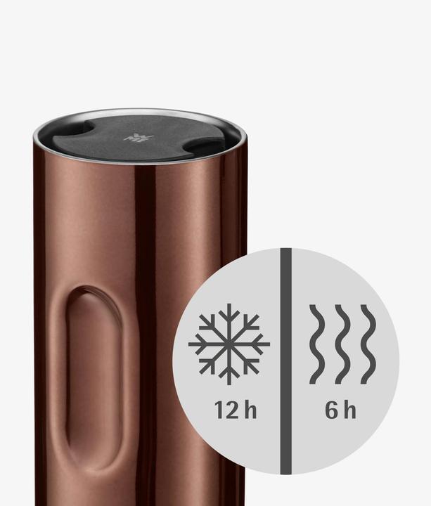Produktbild WMF Thermosbecher Isolierbecher 500ml Motion Tee Kaffee Trinkflasche Edelstahl (0.50 l)