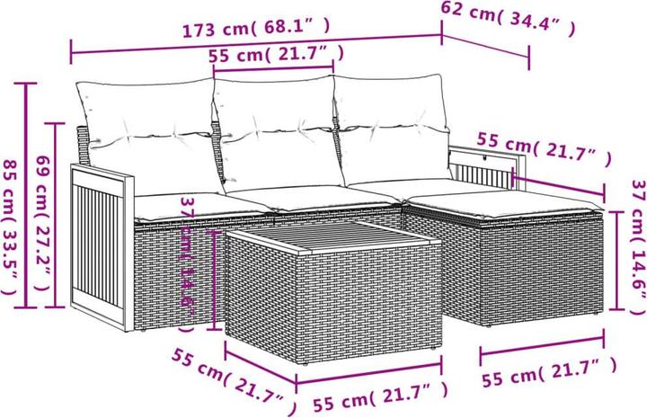 Produktbild vidaXL Cillian