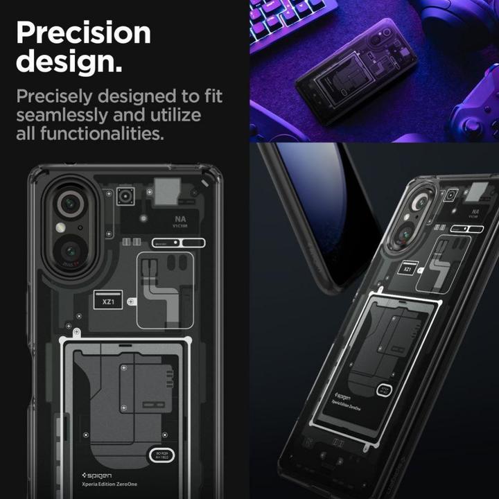 Productafbeelding Spigen Ultra Hybrid hoesje voor Sony Xperia 5 V - Zero One (Sony Xperia 5 V)