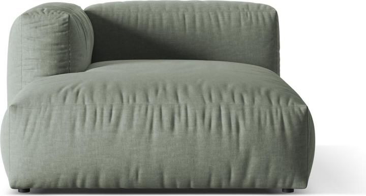 Image du produit Micadoni Chaise longue modulable gauche, "Martina", 1 Place, 176x123x75 Fabriqué en Europe (Recamière)