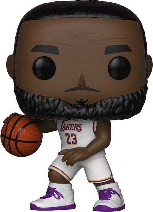 Produktbild Funko POP! - NBA: LeBron James White Uniform (Lakers)