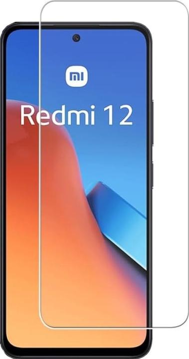 Produktbild Screenguard Xiaomi Redmi 12 Panzerglas Schutzfolie Case Friendly Design (1 Stück, Xiaomi Redmi 12)