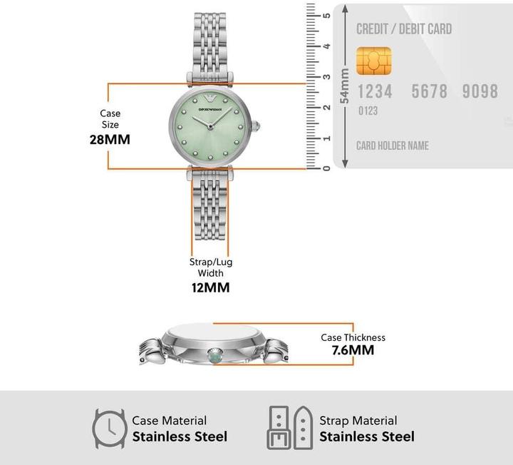 Actual product image Emporio Armani Damenuhr (28 mm)