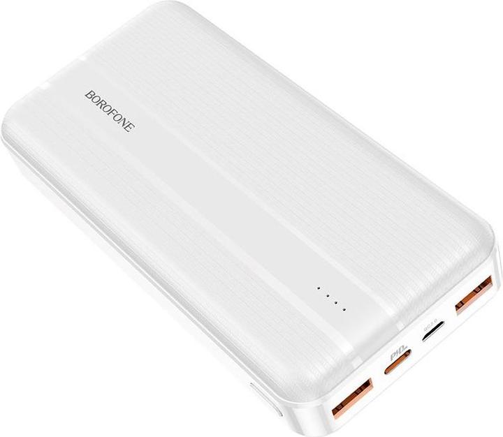 Immagine prodotto Borofone Batteria esterna Power Bank BJ9A Type-C PD + Quick Charge 3.0 (3A) 20000mAh bianco (20000 mAh, 22.50 W)