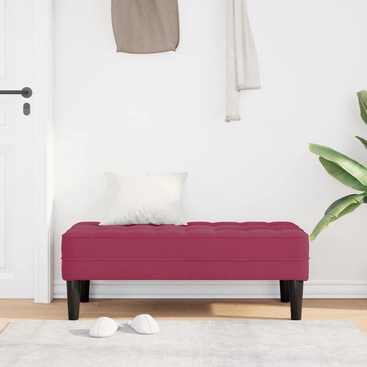 Image du produit vidaXL Samt Ottoman (113 cm)