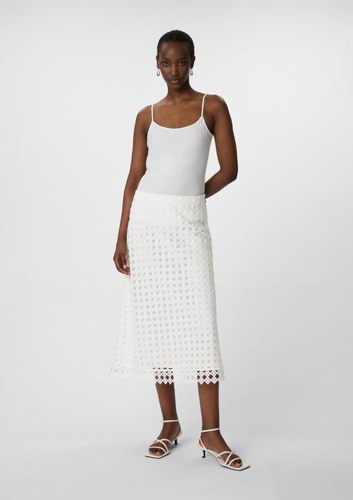 Immagine prodotto Comma Rock Ausgestellter Midirock aus Spitze (48)