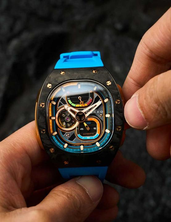 Actual product image Nubeo NB-6105-05 Viper (Power reserve display)