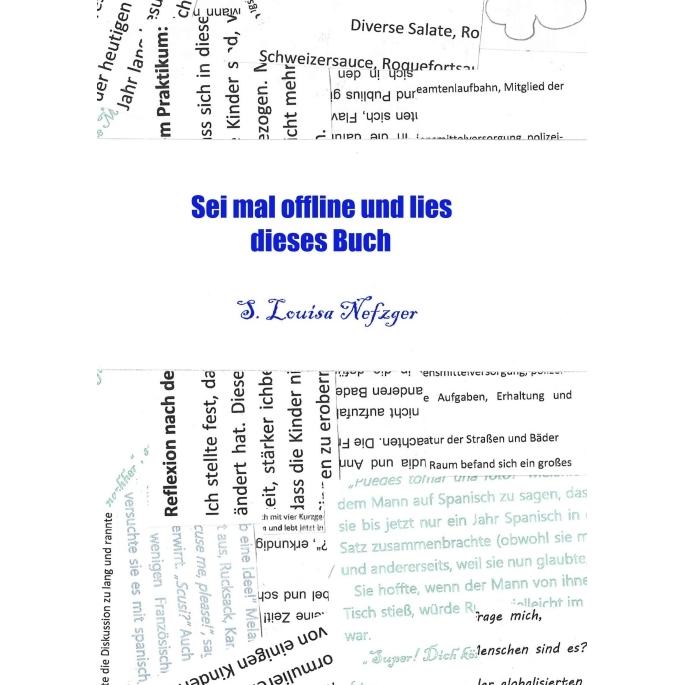 Sei mal offline und lies dieses Buch, Kinderbücher von S. Louisa Nefzger
