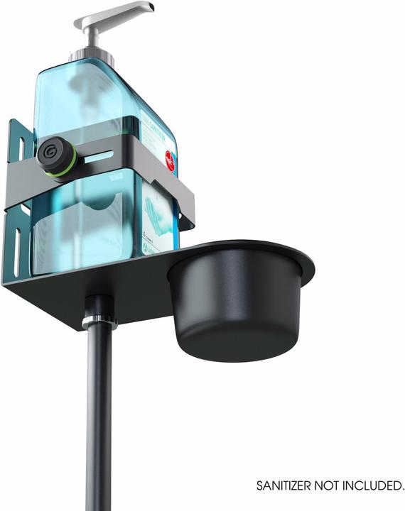 Actual product image Gravity MS 23 DIS 01 B Height-adjustable disinfectant stand