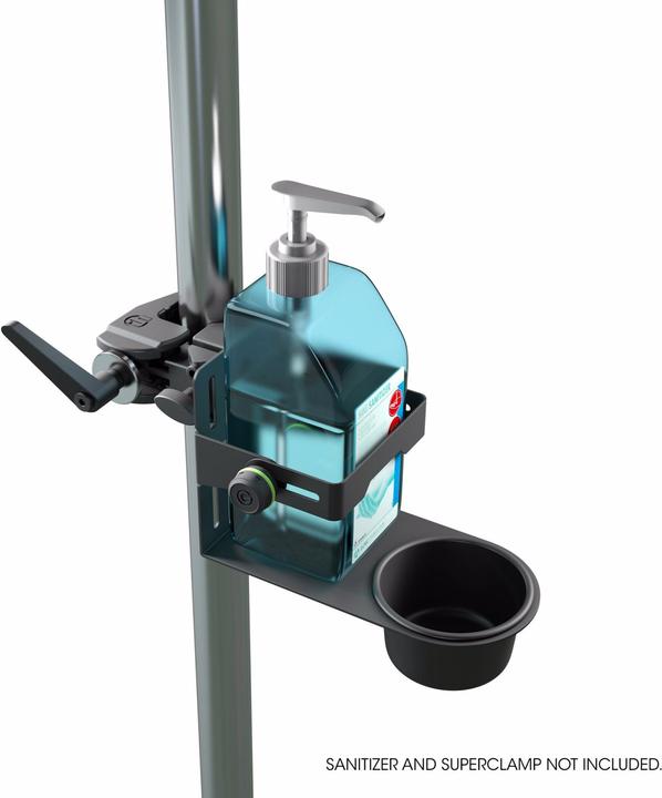 Actual product image Gravity MS 23 DIS 01 B Height-adjustable disinfectant stand