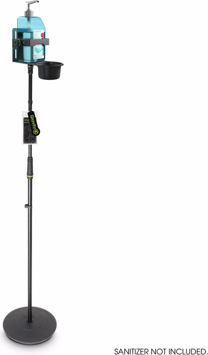 Actual product image Gravity MS 23 DIS 01 B Height-adjustable disinfectant stand