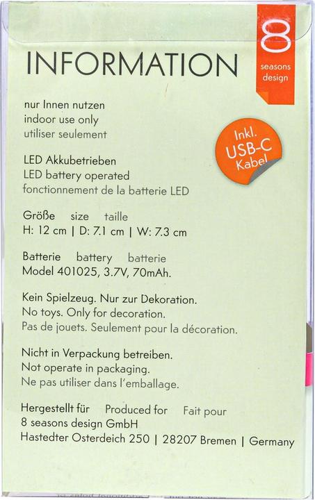 Image du produit 8 seasons design Lampes de camping (110 lm)