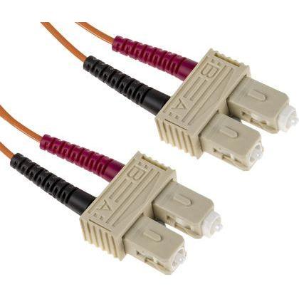Rs Pro Patchkabel 62,5/125 SC-SC DX 10m orange (10 m), Netzwerkkabel