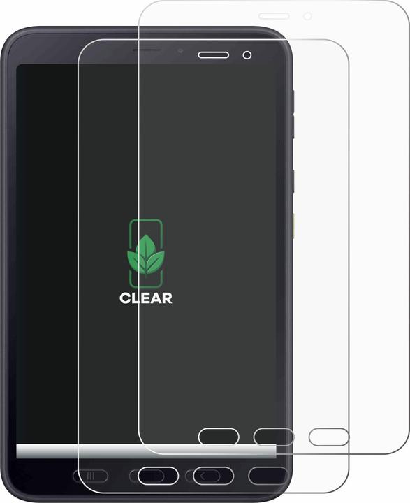 Actual product image ScreenLeaf Screen Protector sustainable Screen Protection, clear, anti-scratch (2 pcs., Samsung Galaxy Tab Active 5)
