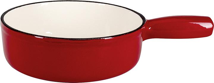 Productafbeelding Nouvel Gietijzeren caquelon ø22cm rood/wit (7.13 l)