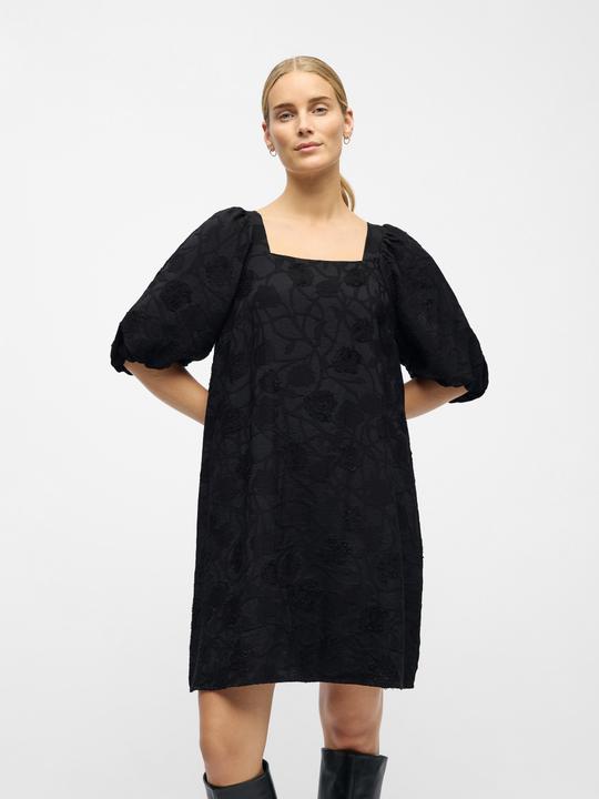 Produktbild Object Jacquard Midikleid (40)