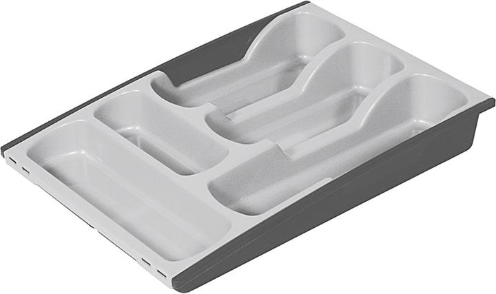 Curver Cutlery tray 5 compartments, extendable 29x42x6,4cm soft gray
