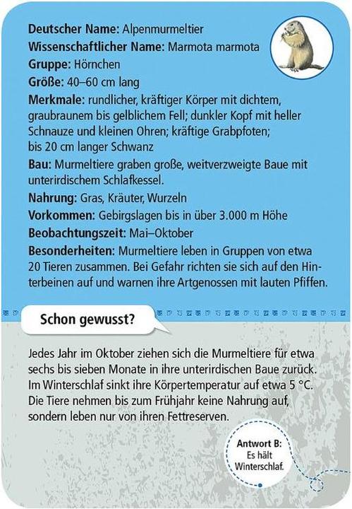 Produktbild Expedition Natur 50 heimische Tiere & Pflanzen im Gebirge (Deutsch, 1 - 20 Spieler)