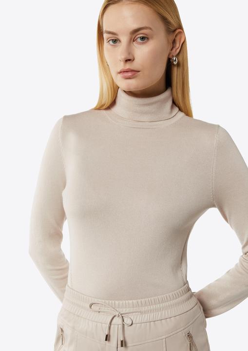 Actual product image Comma Strickpullover Eleganter Feinstrickpullover mit Rollkragen (44)