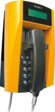 Actual product image FHF Weatherproof FernTel 3 without display with spiral cord s. - Analogue telephone - Analogue-