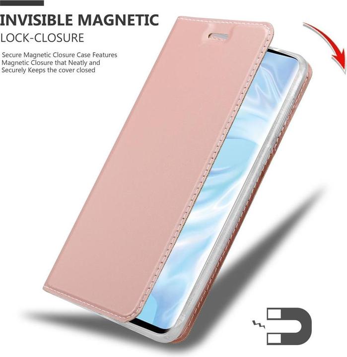 Actual product image Cadorabo Book Classy Style Cover (Huawei P30 Pro)