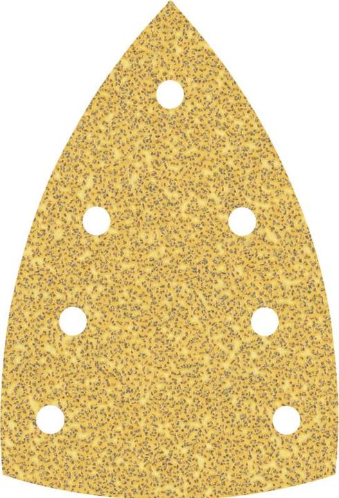Actual product image Bosch Professional Zubehör Expert C470 Sandpaper with 7 holes for multi-sander, 100 x 150 mm, G 320, 10 pcs. (320)