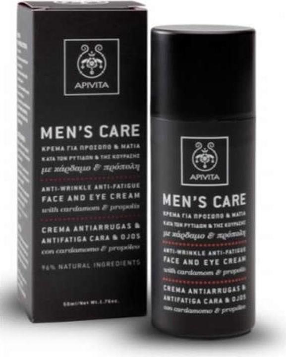Apivita Men's Care Cardamom & Propolis (50 ml, 24h Creme)
