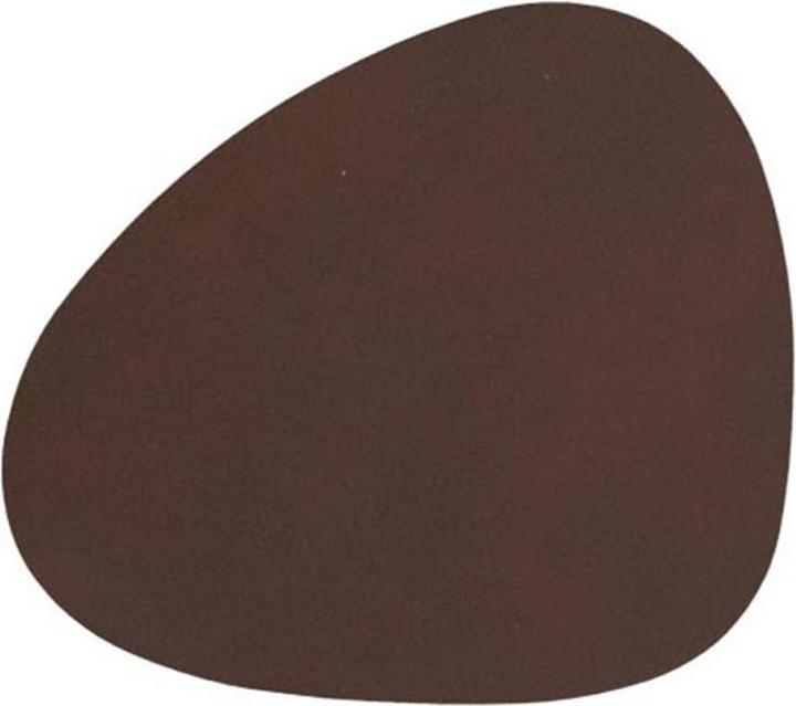 Produktbild Lind DNA Glasuntersetzer Curve Nupo Dark Brown 11x13cm (1 x, Glasuntersetzer)