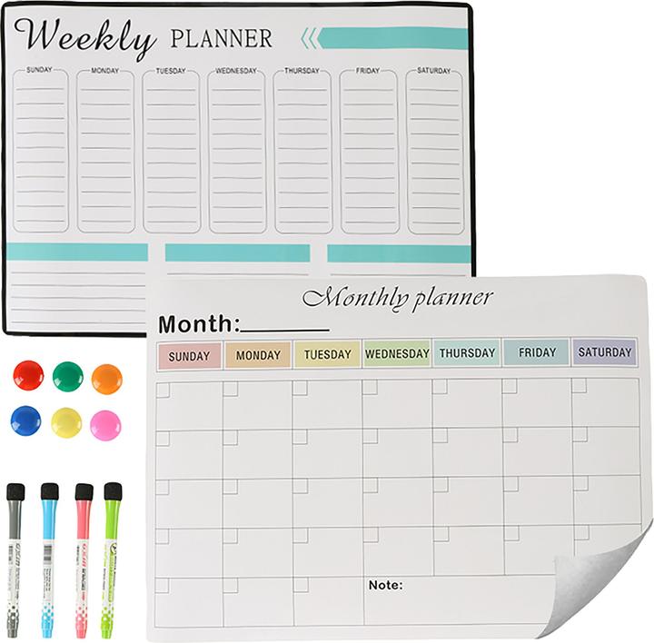Actual product image Relaxdays 2-piece planner set (42 x 30 cm)