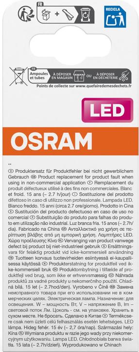 Produktbild Osram Led Star (E14, 210 lm, 6 x)