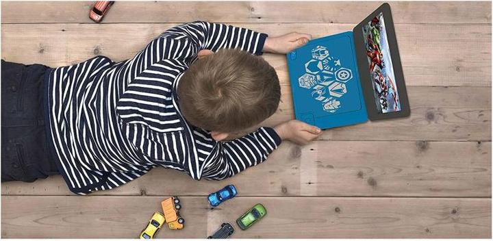 Actual product image Lexibook Portable DVD player in Avenger design, with 7-inch display, USB port and headphones (Portable DVD player)