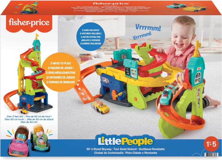 Produktbild Fisher-Price Little People - Sitzen und Stehen Wheelies Garage
