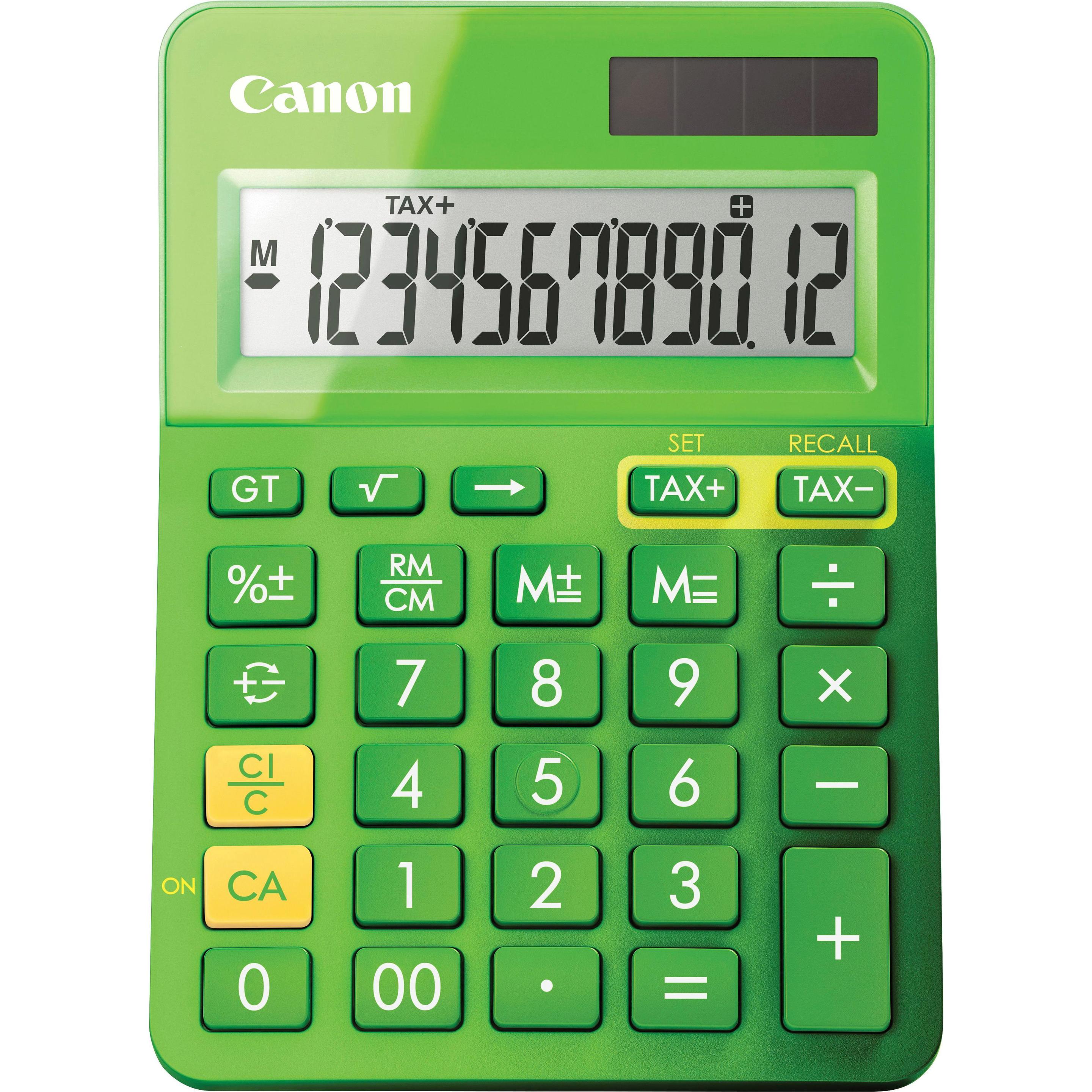 Canon, Taschenrechner, Ls-123k (Solarzellen, Batterien)