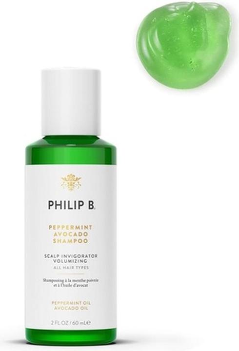 Produktbild Philip B. Peppermint And Avocado Volumizing & Clarifying Shampoo (Flüssiges Shampoo, 60 ml)