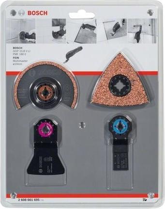 Produktbild Bosch Zubehör Starlock Fliesen-Set für Multifunktionswerkzeuge, 4-teilig