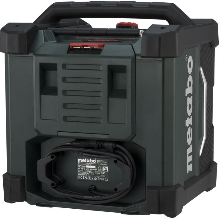 Actual product image Metabo RC 12-18 (DAB+, FM, Bluetooth)